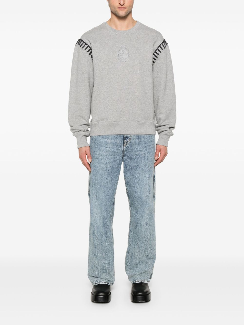 ALEXANDER MCQUEEN Classic Crew Sweatshirt for Men