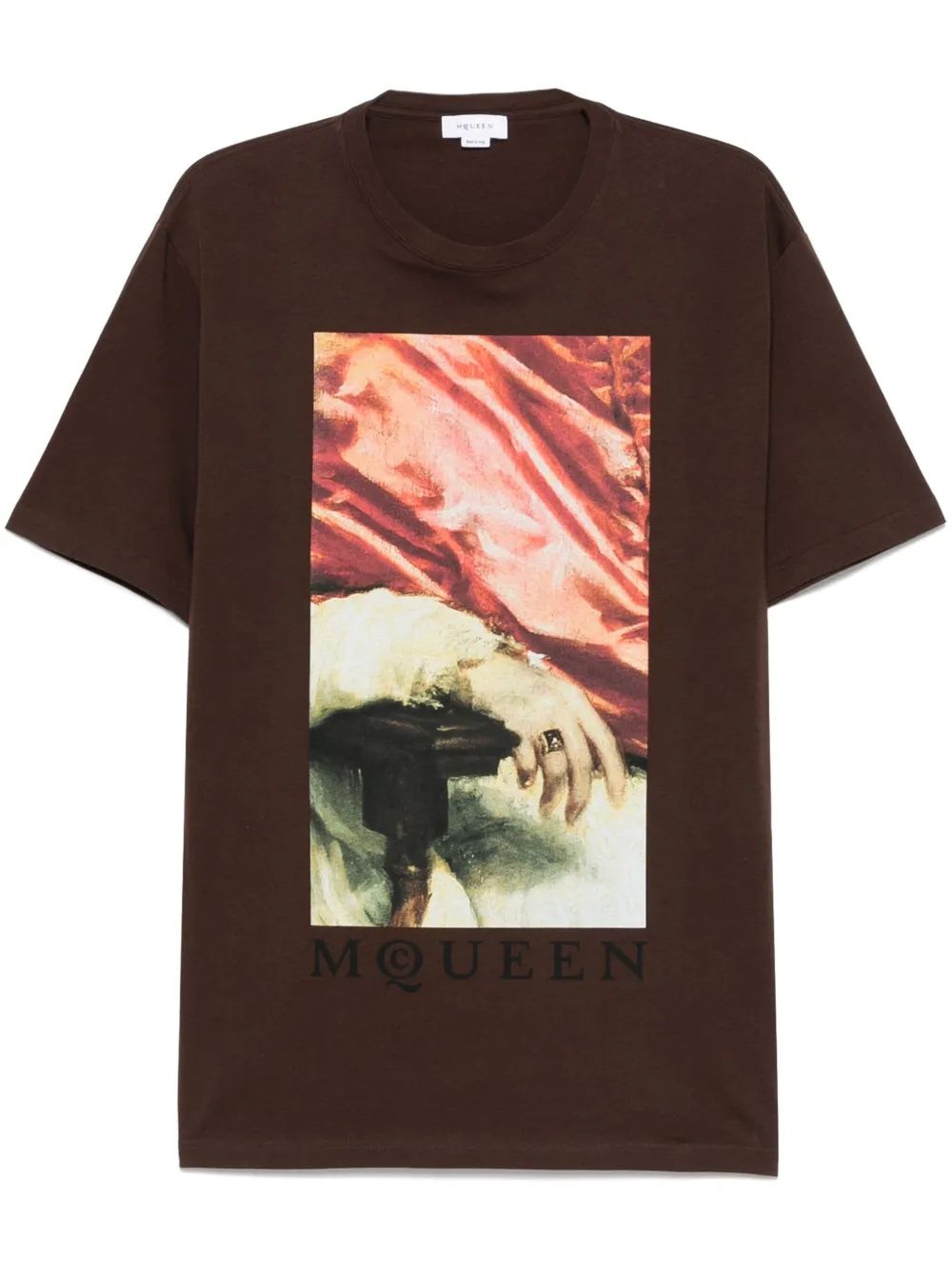 ALEXANDER MCQUEEN Men's Graphic T-Shirt