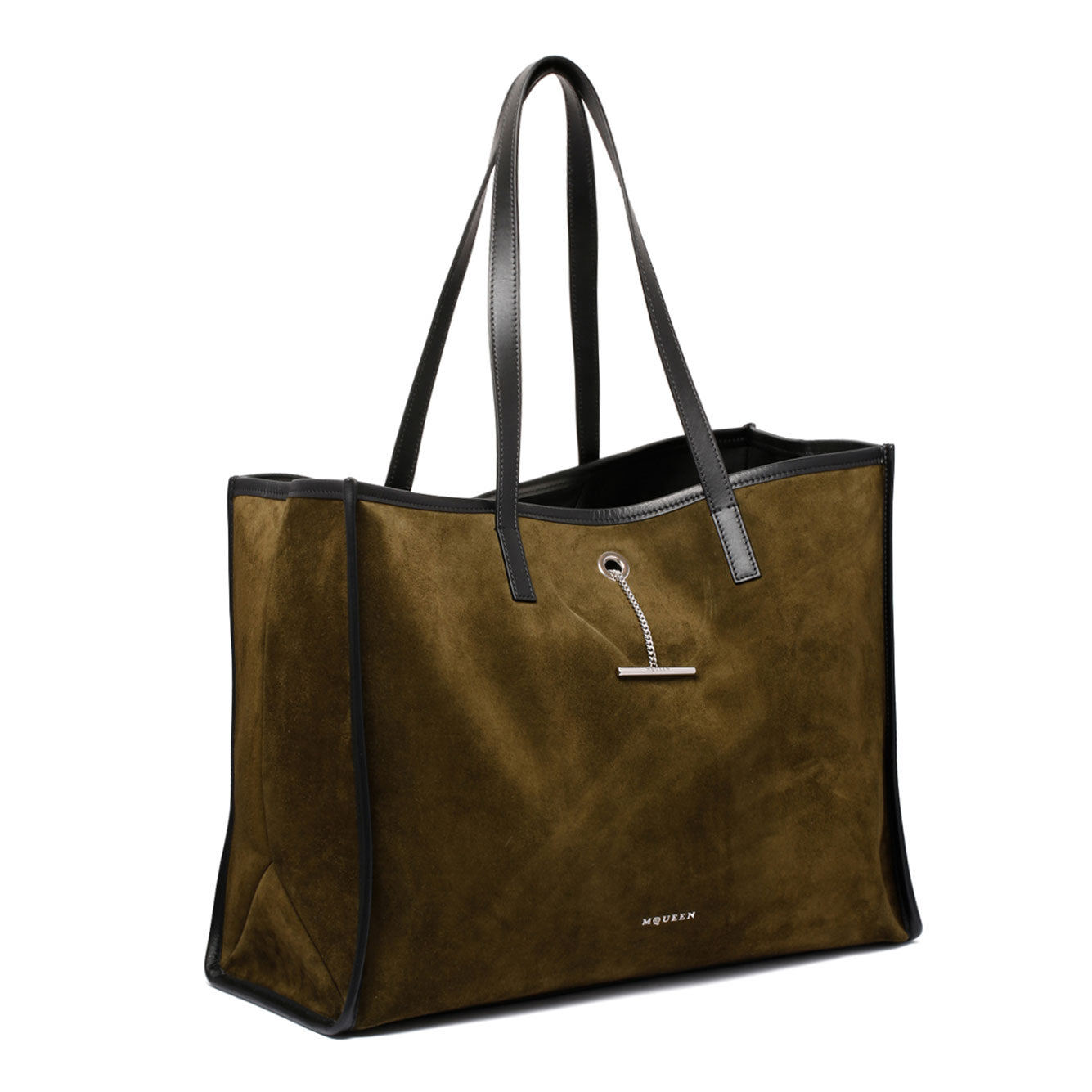 ALEXANDER MCQUEEN Military Mini Leather Handbag