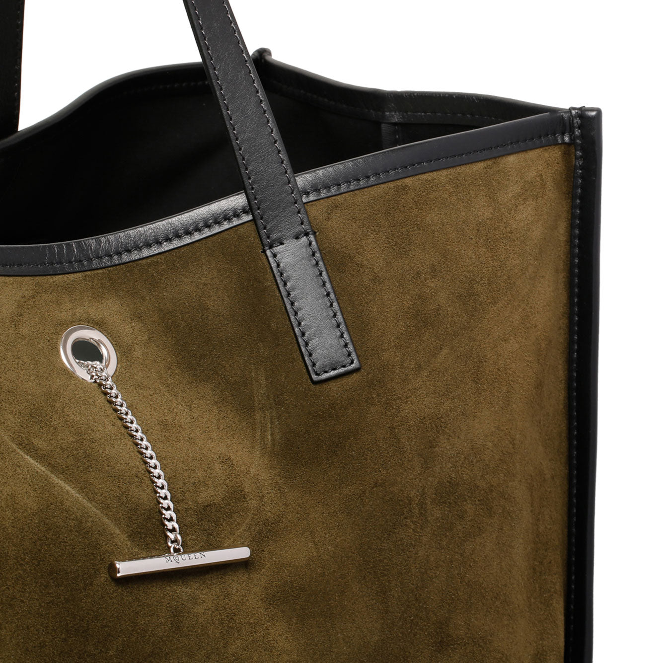 ALEXANDER MCQUEEN Military Mini Leather Handbag