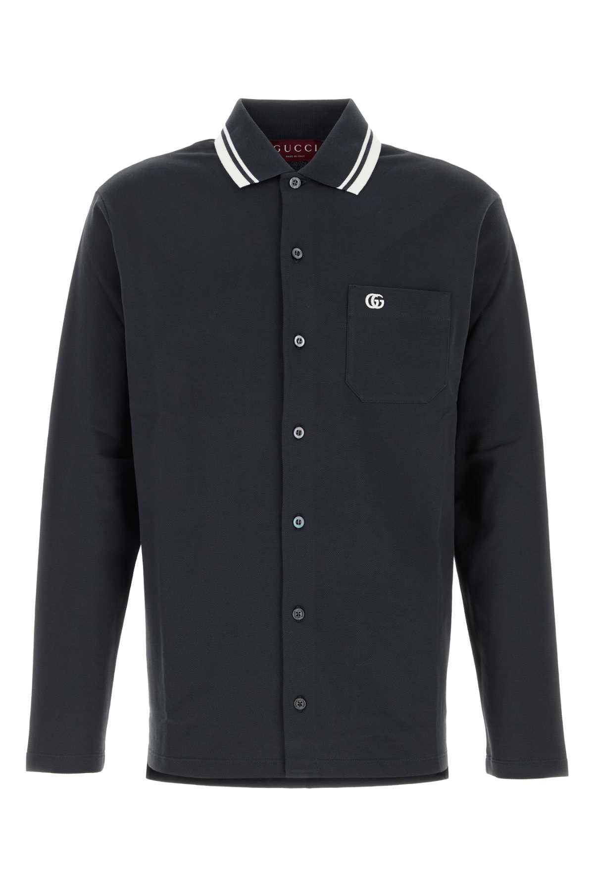 GUCCI Stretch Piquet Shirt for Men