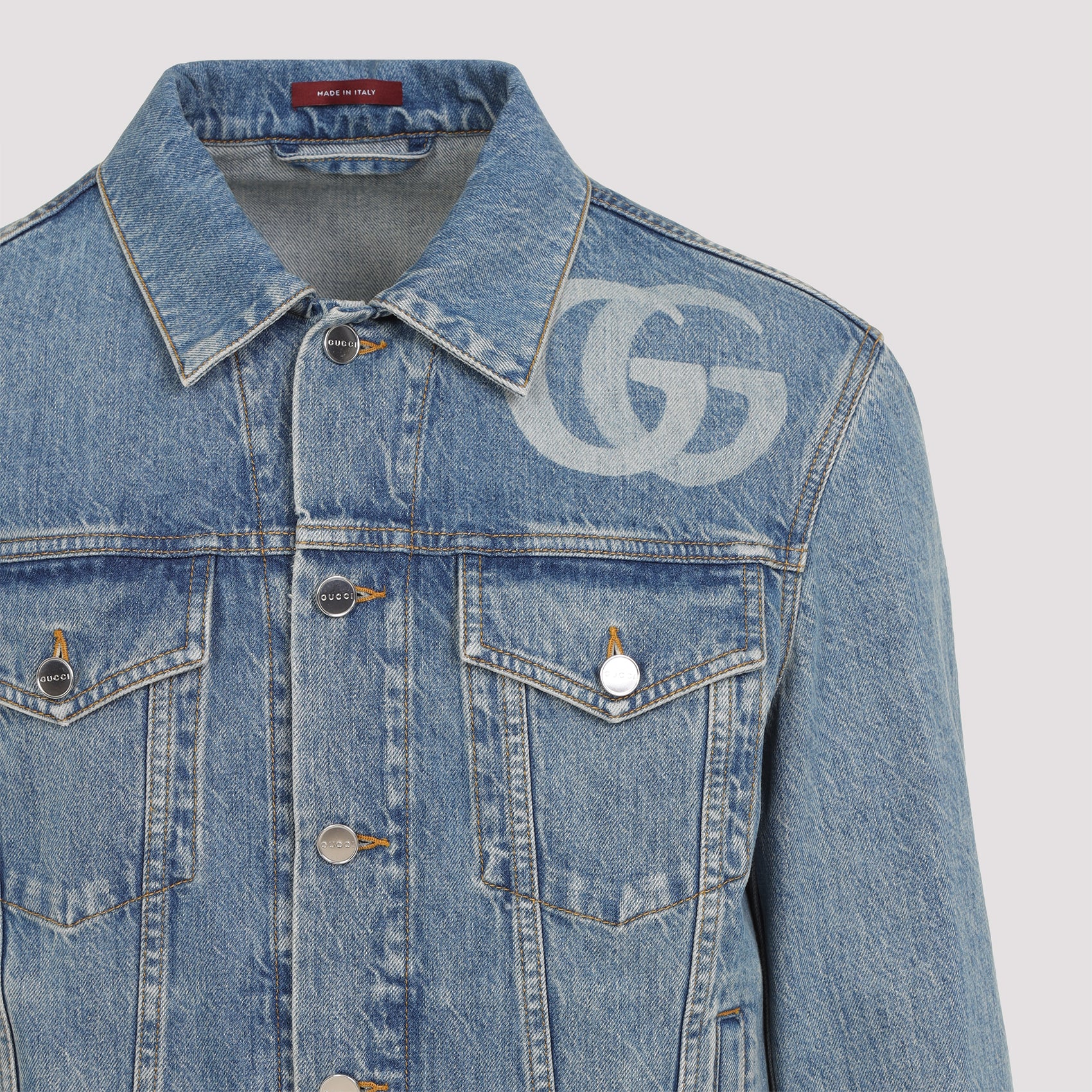 GUCCI Men's Classic Denim Jacket