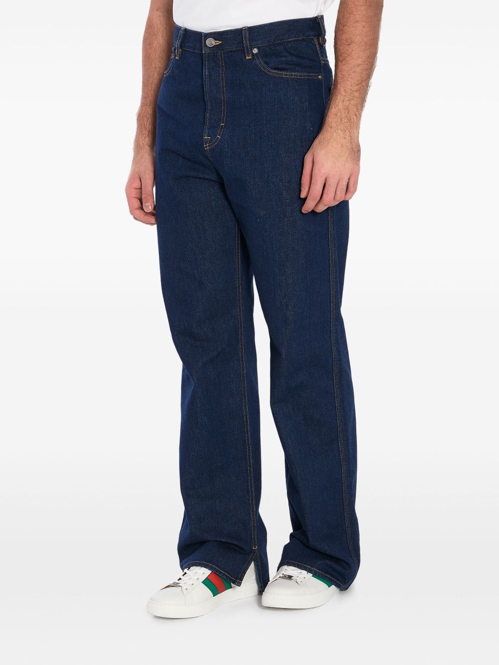 GUCCI Baggy Fit Denim Jeans for Men - SS25