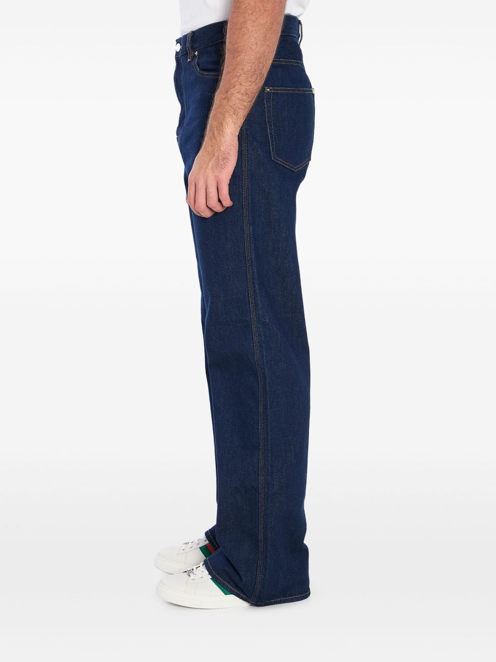 GUCCI Baggy Fit Denim Jeans for Men - SS25