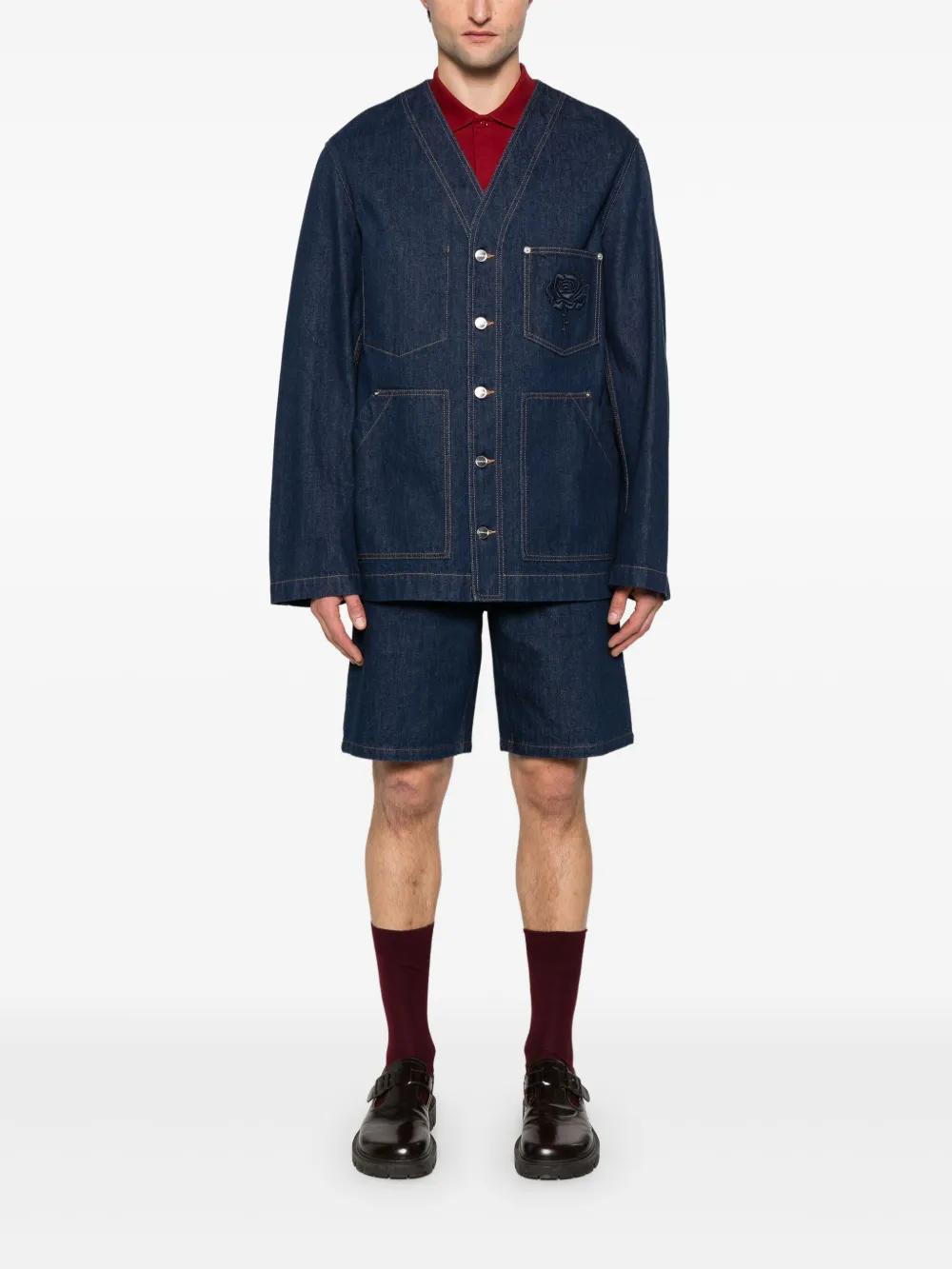 GUCCI Denim Bermuda Shorts for Men - Size 32