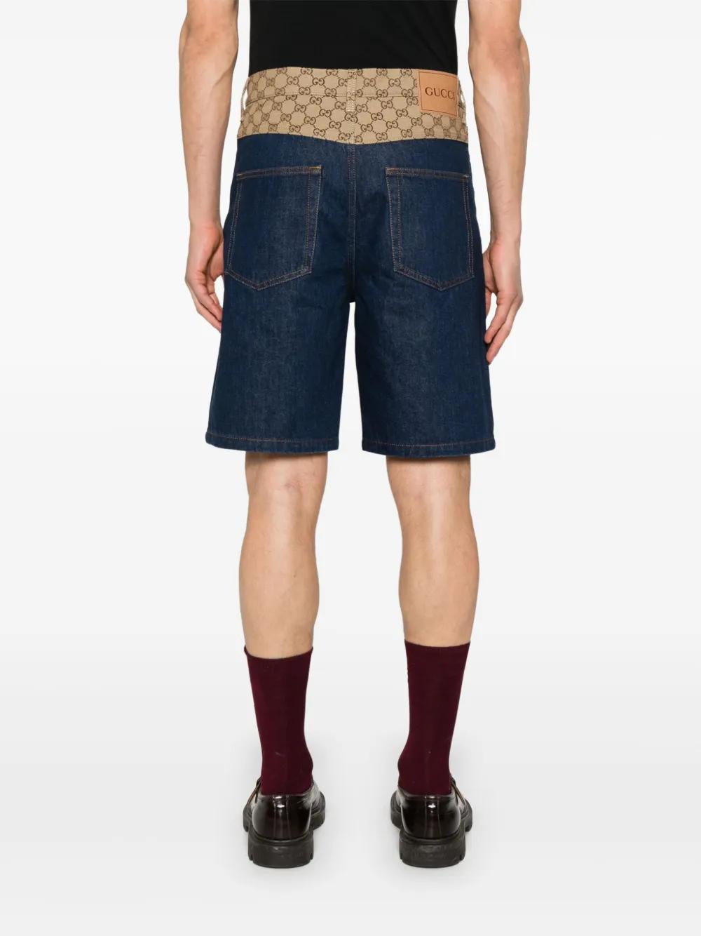 GUCCI Denim Bermuda Shorts for Men - Size 32