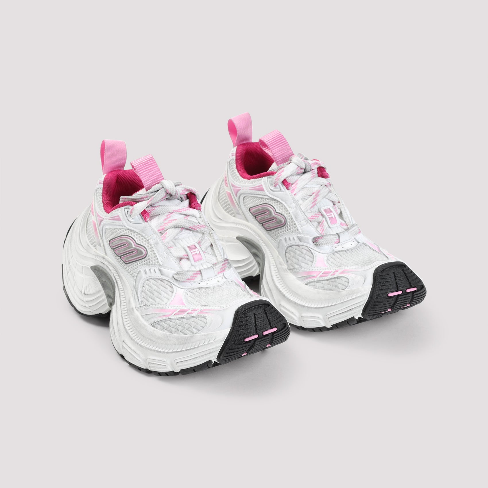 BALENCIAGA Multicolor Mesh and Rubber 6XL Sneaker for Women