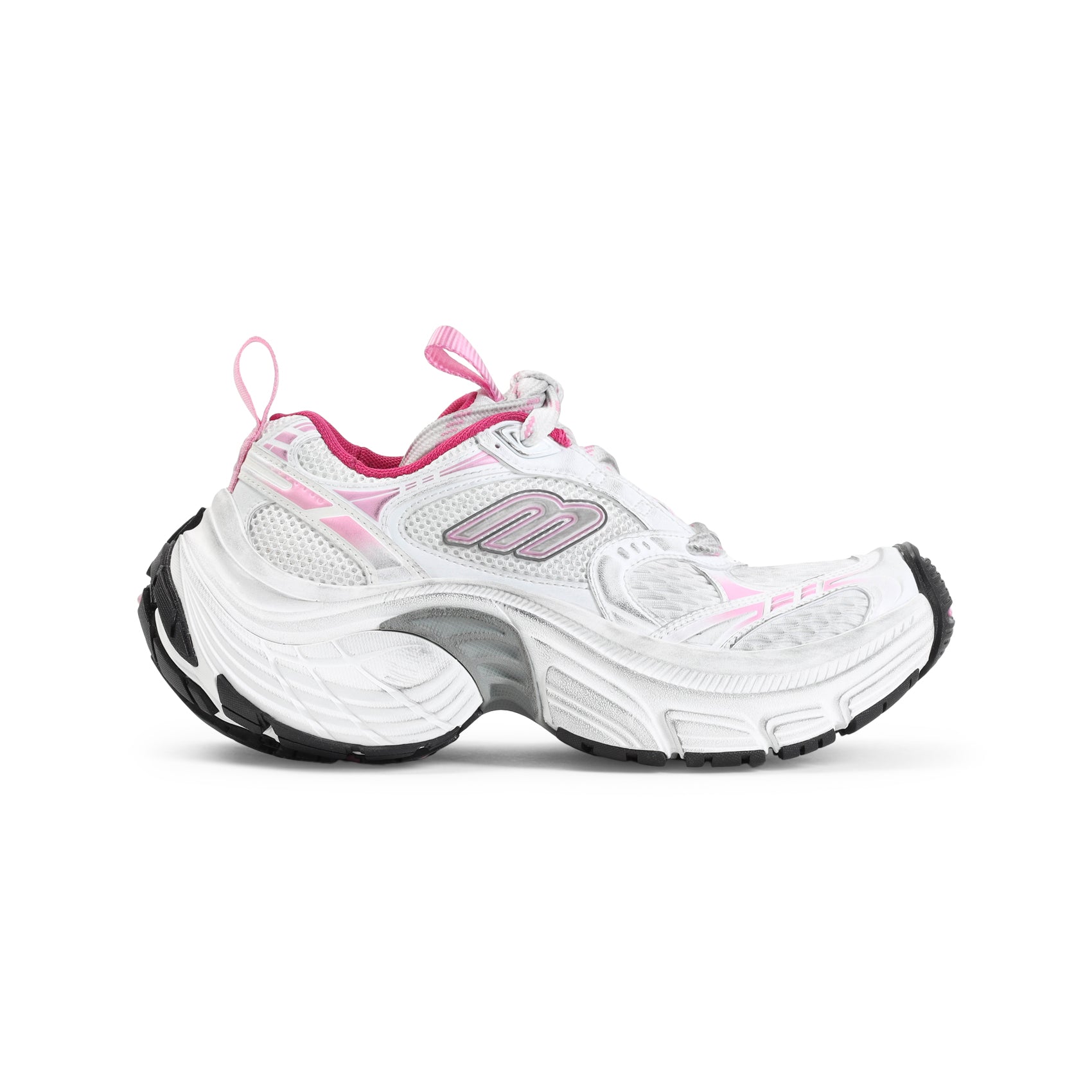 BALENCIAGA Multicolor Mesh and Rubber 6XL Sneaker for Women