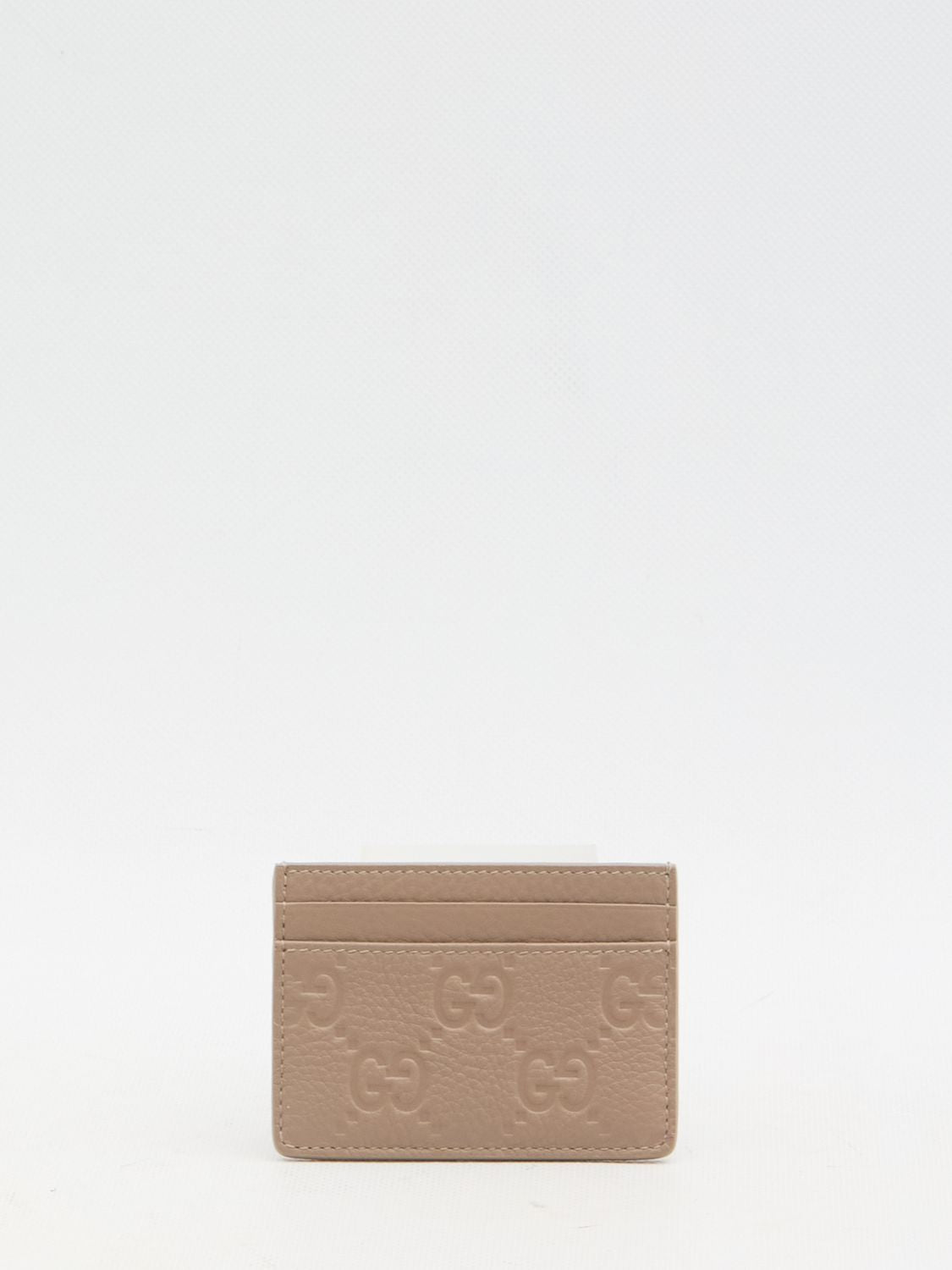 GUCCI Mini GG Emblem Card Case