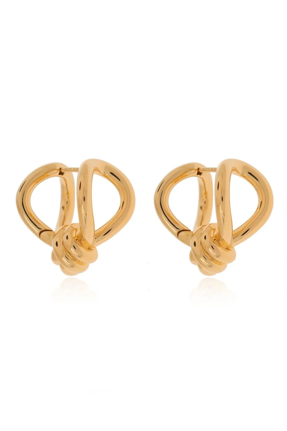 BOTTEGA VENETA Elegant Gold Earrings for Women