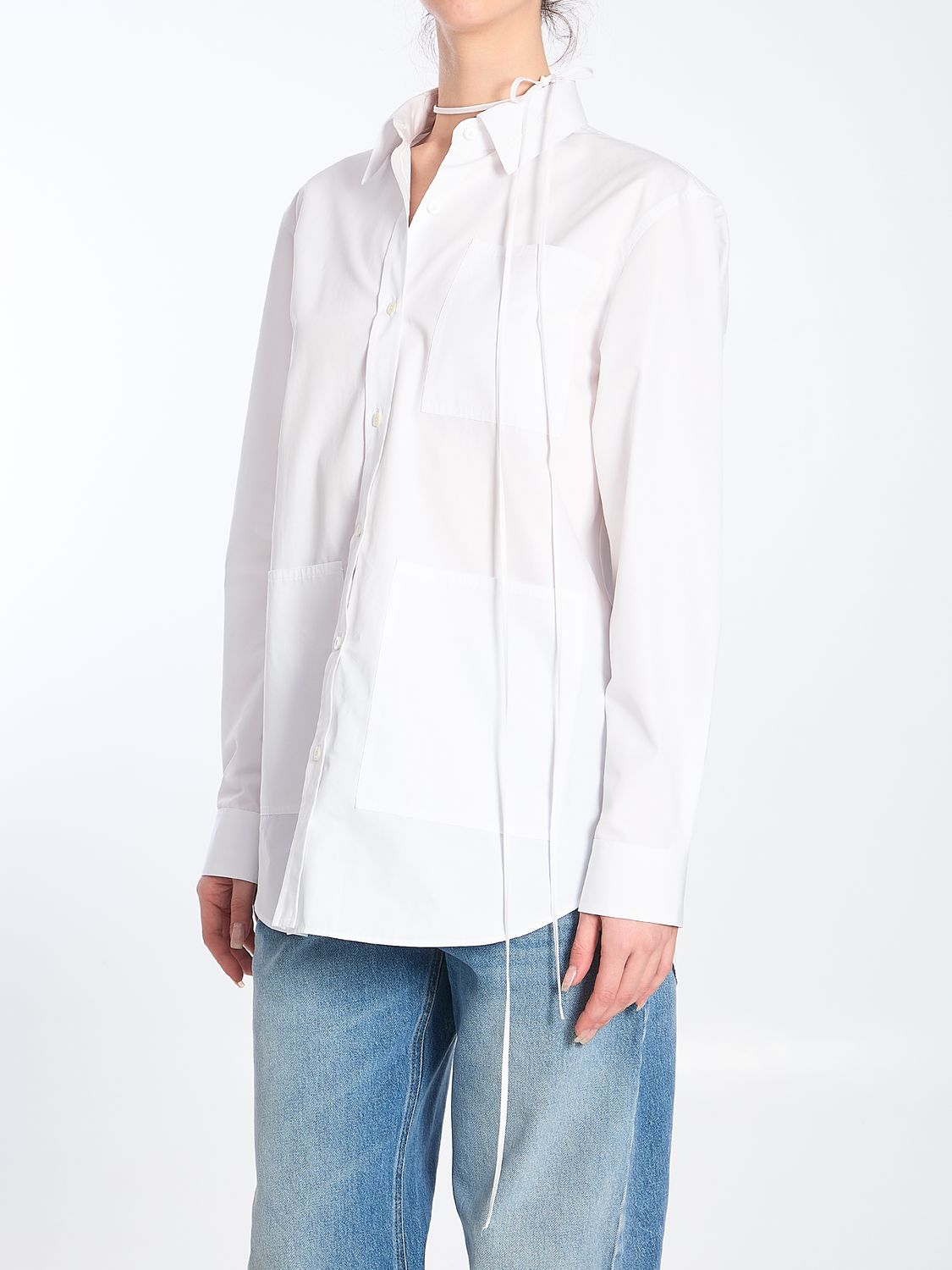 GUCCI Elegant Women's Poplin Shirt