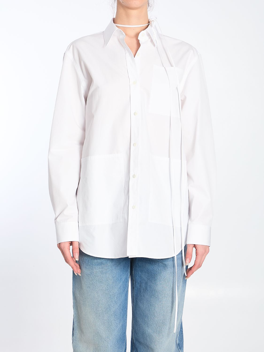 GUCCI Elegant Women's Poplin Shirt