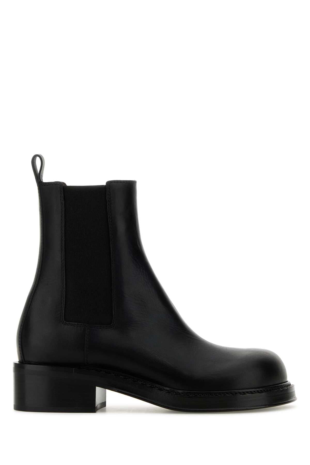 BOTTEGA VENETA Leather Cliff Ankle Boots