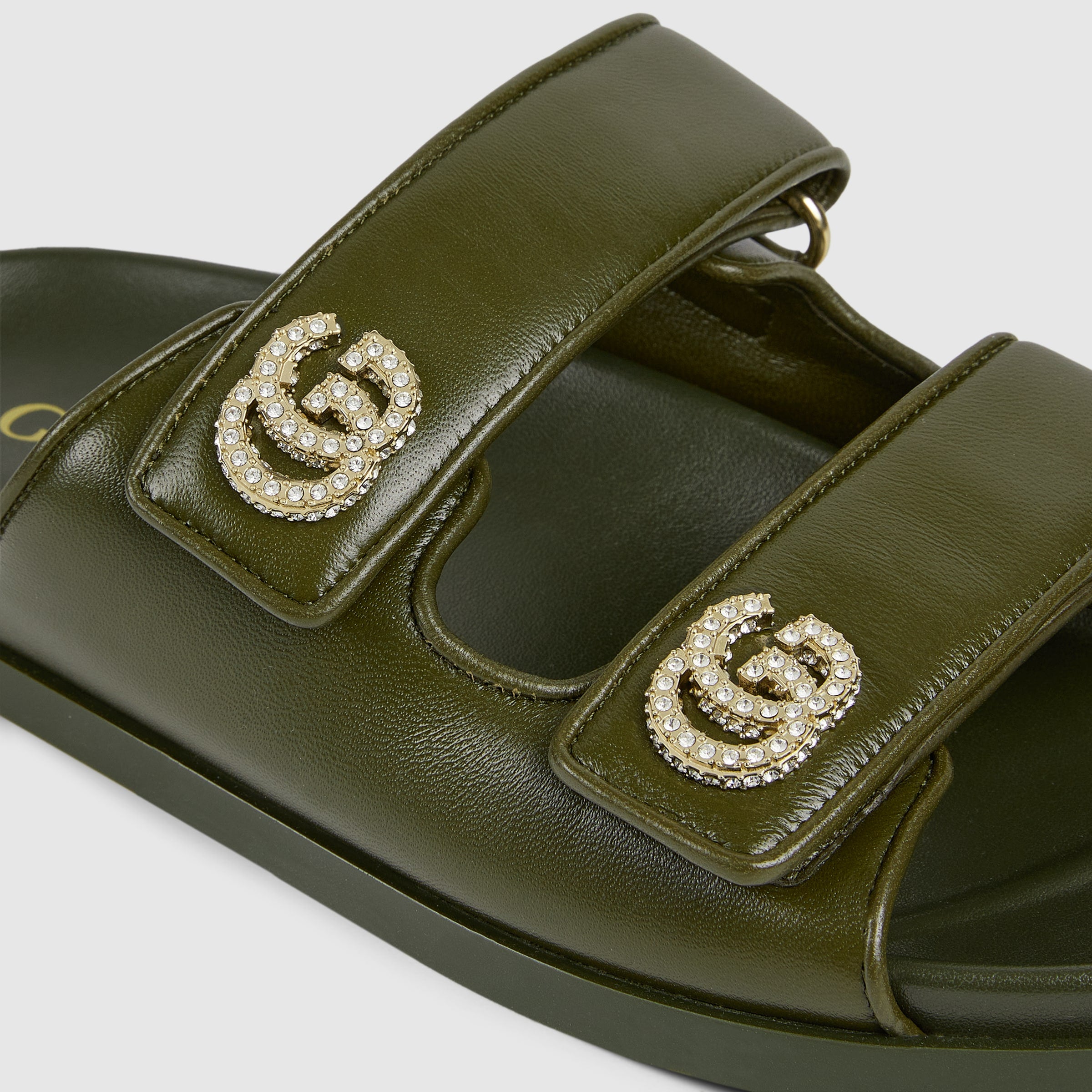 GUCCI Sandal with Crystals - Elegant Design