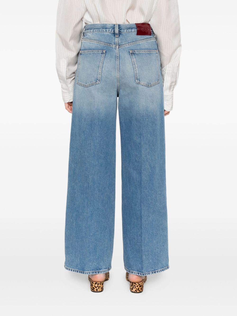 GUCCI Wide-Leg Jeans Size 26 for Women