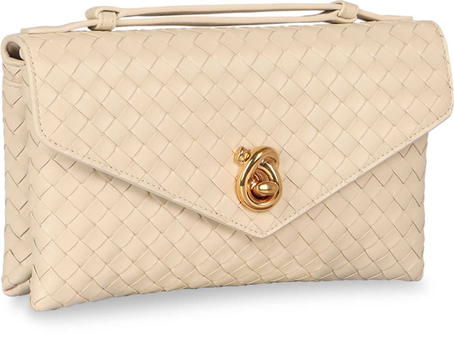 BOTTEGA VENETA Mini Cross-Body Handbag with Sculptural Knot Closure