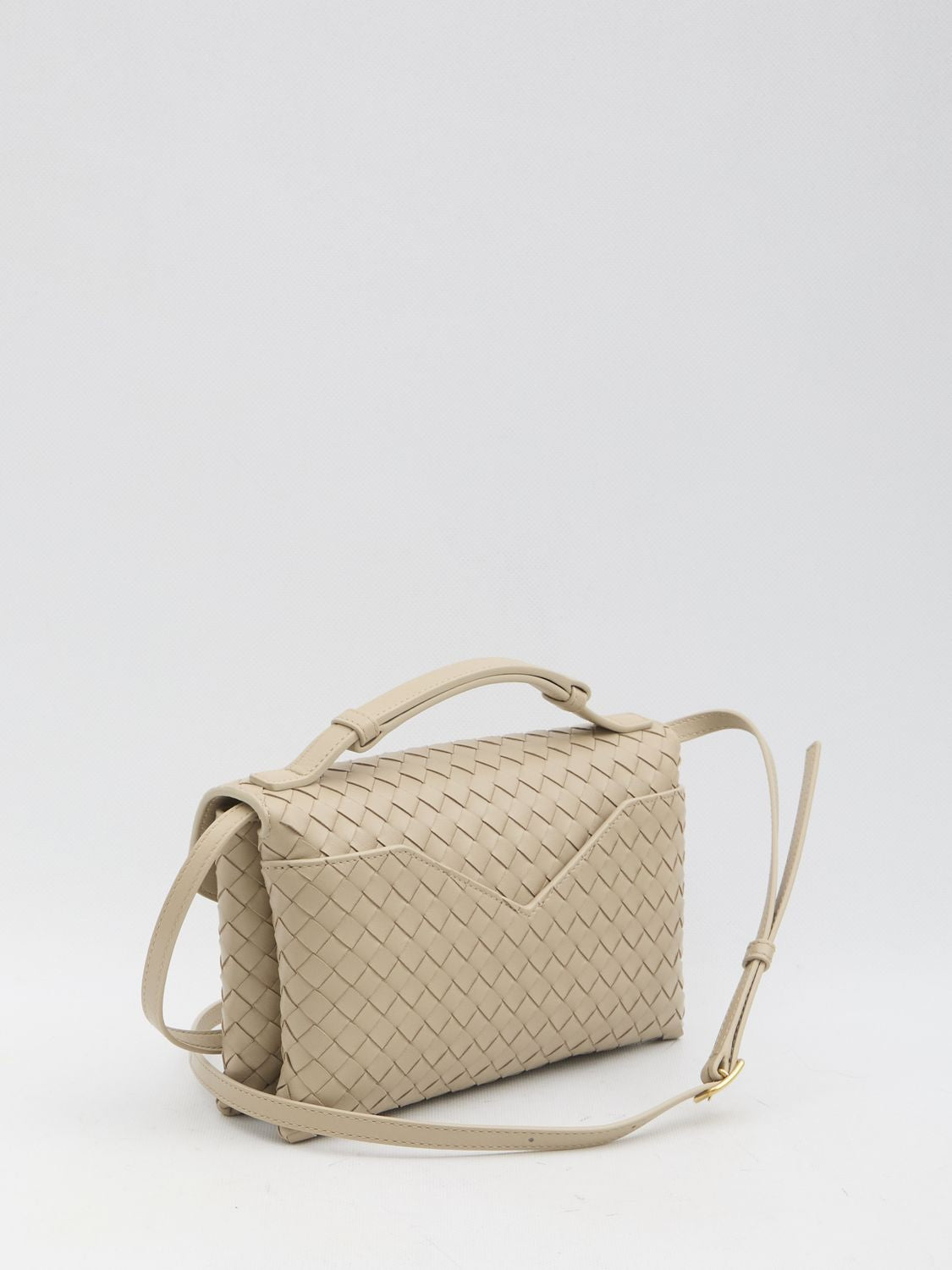 BOTTEGA VENETA Mini Knot Lock Shoulder Handbag