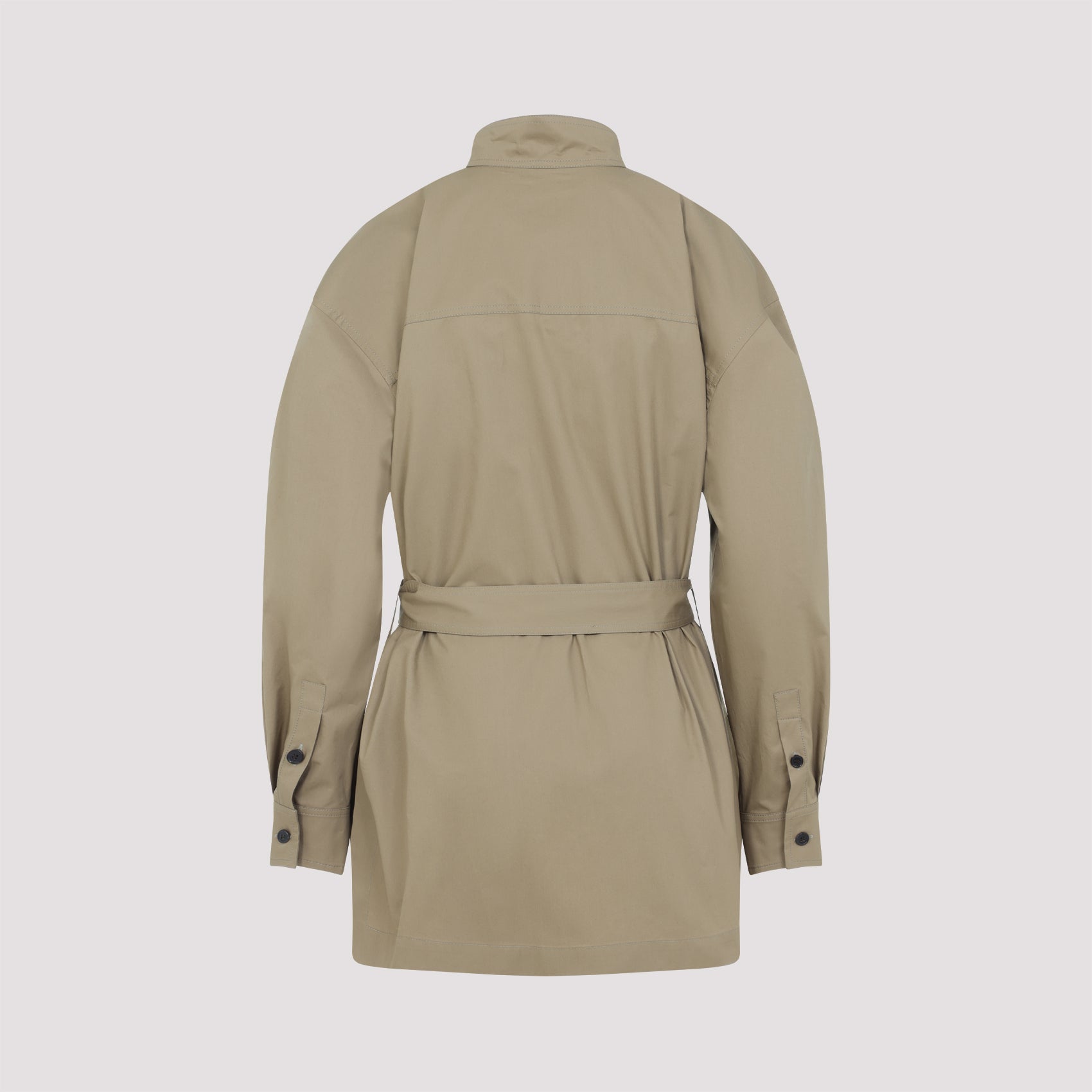 SAINT LAURENT Oversized Long Poplin Shirt for Women