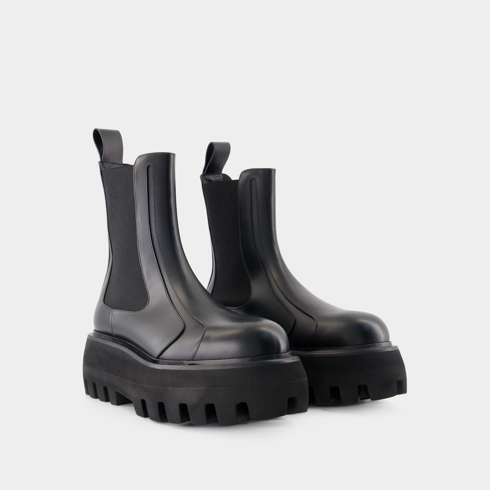 ALEXANDER MCQUEEN Men's Ankle Boots - SS25 Collection