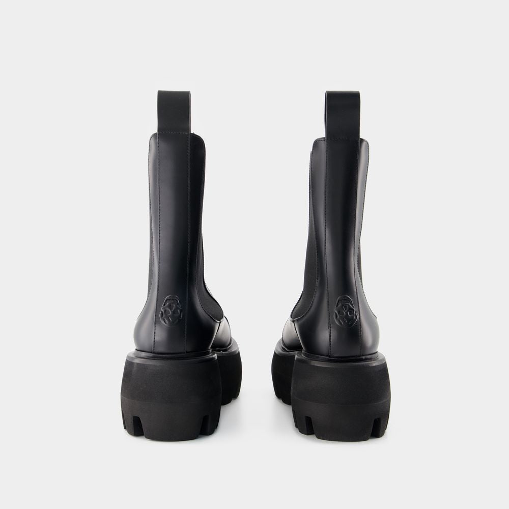 ALEXANDER MCQUEEN Men's Ankle Boots - SS25 Collection