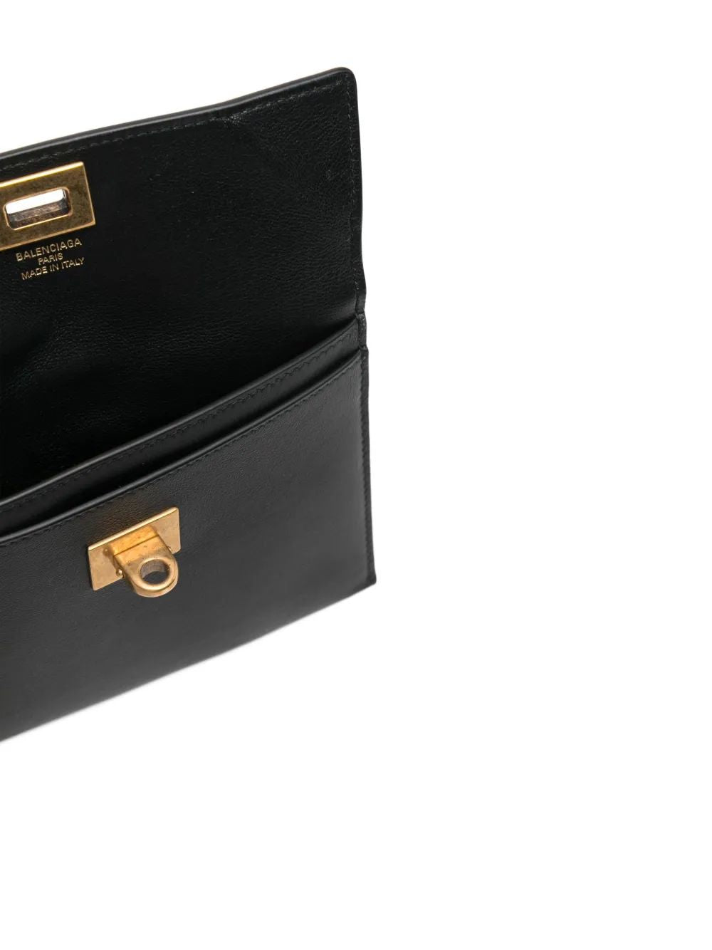 BALENCIAGA Mini Leather Billfold Wallet