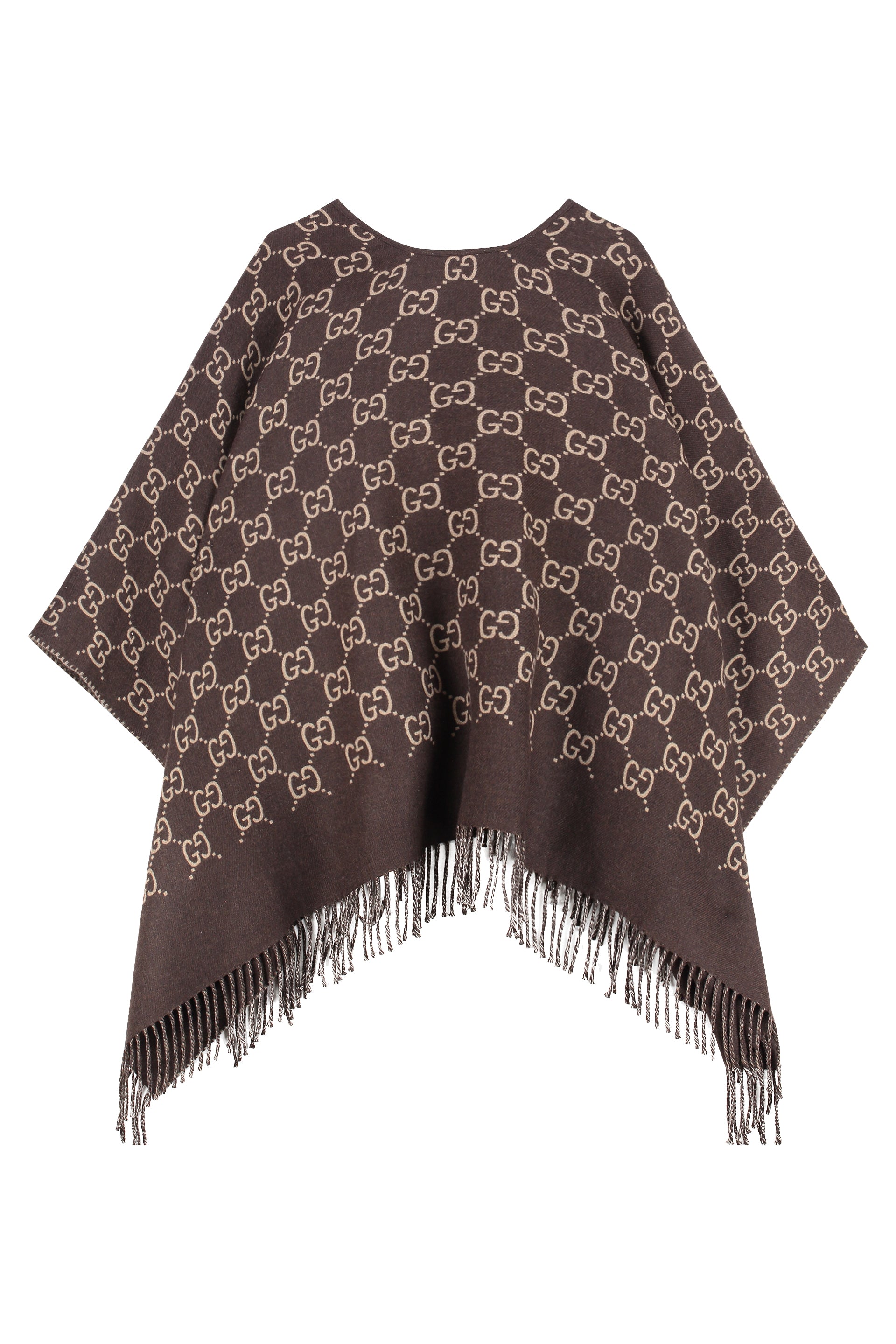 GUCCI Wool Poncho for Women - FW25 Collection