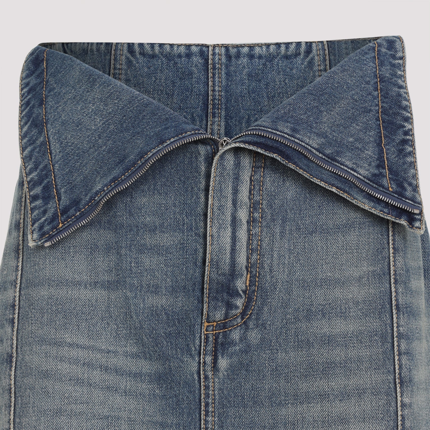 ALEXANDER MCQUEEN Cotton Midi Skirt for Women