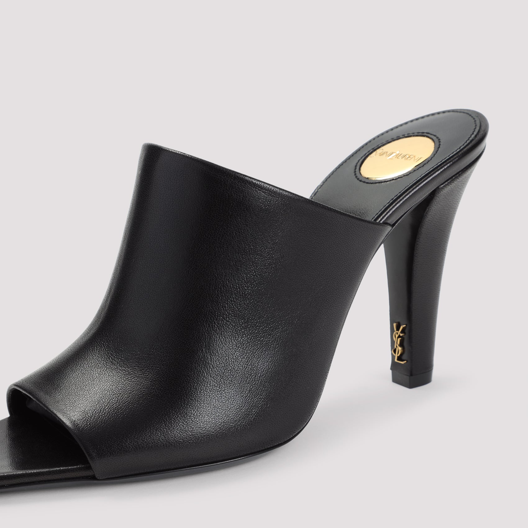 SAINT LAURENT Leather Flat Jill Shoes