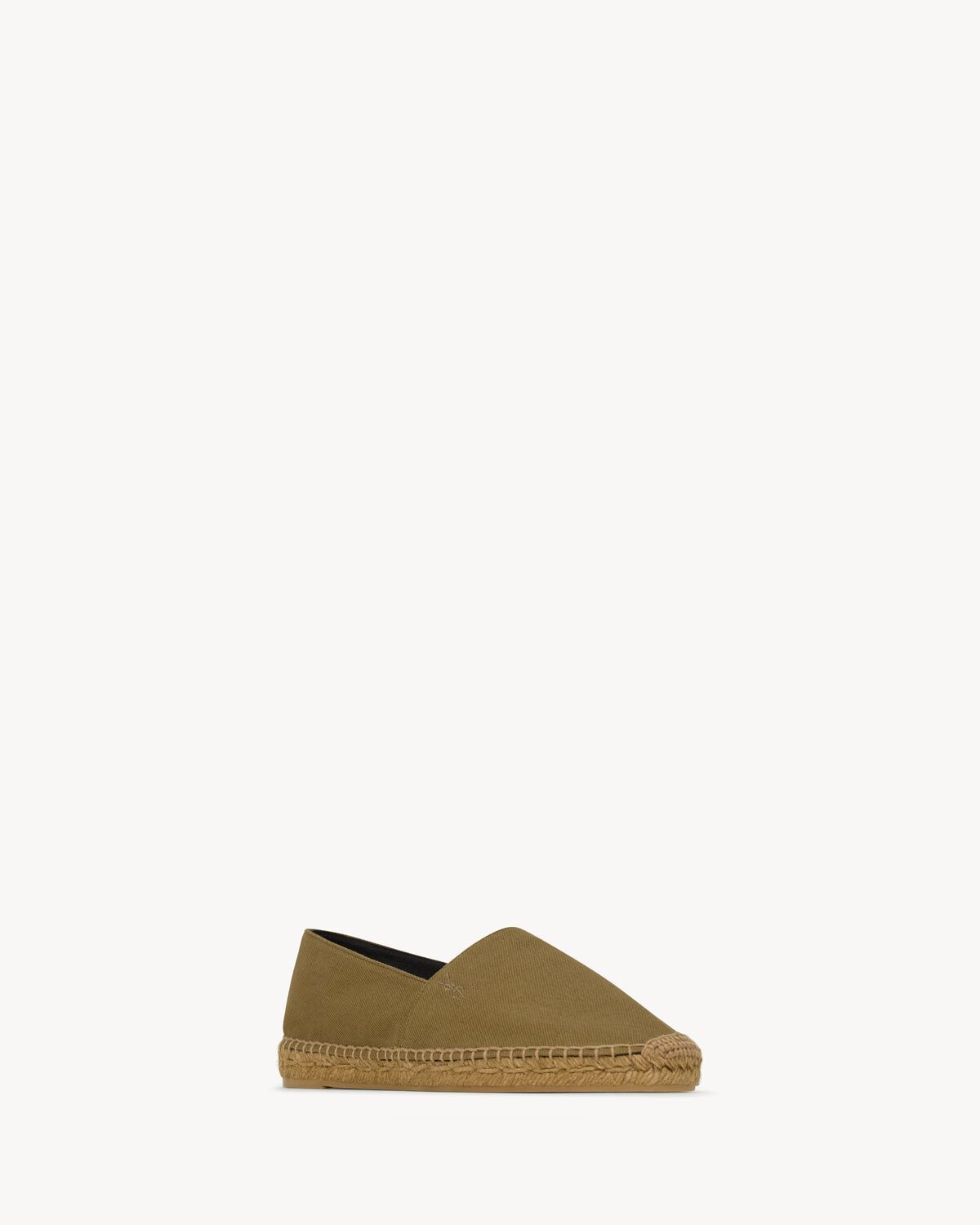 SAINT LAURENT Cotton Gabardine Espadrille Sandals - Men’s