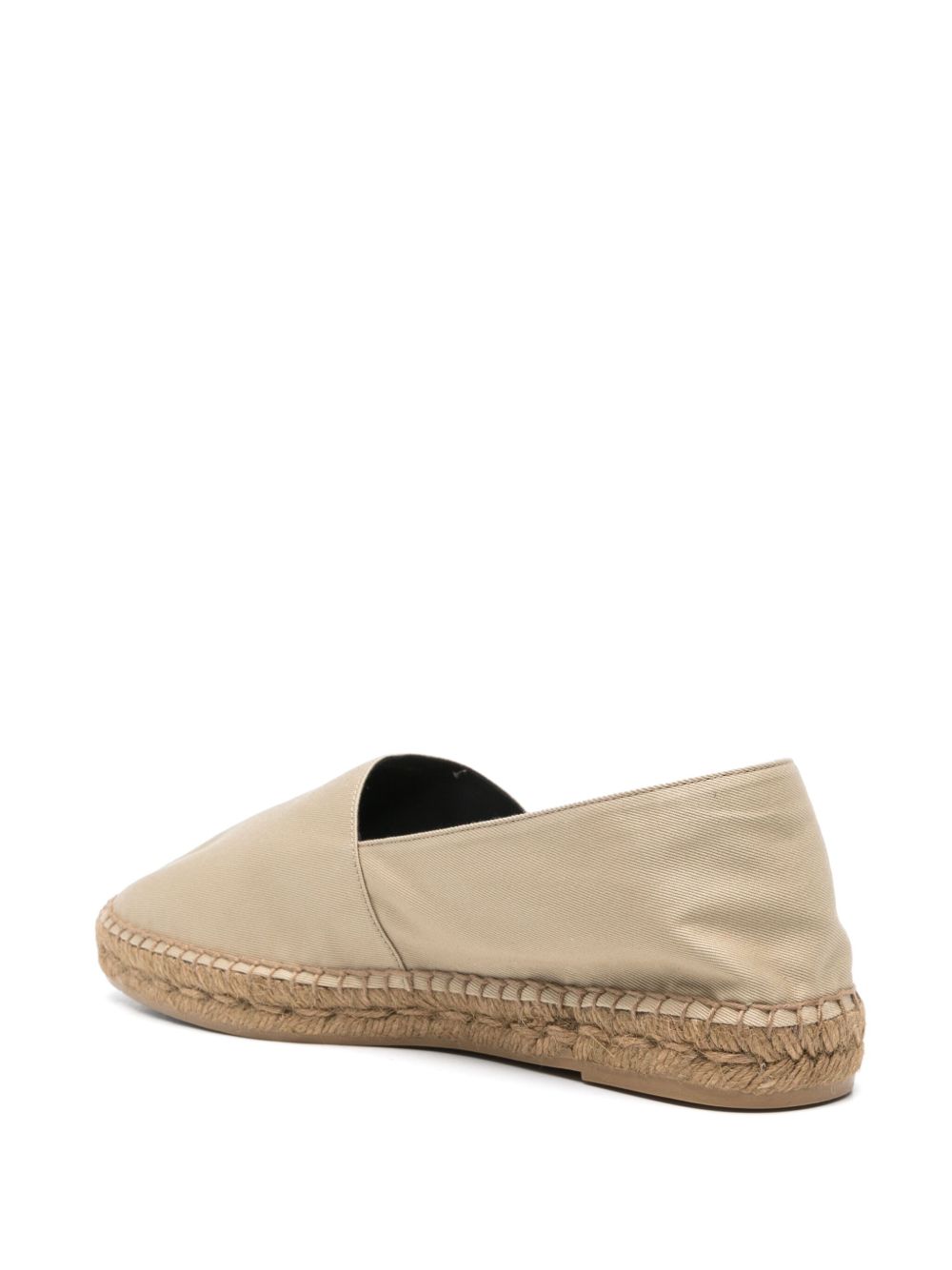 SAINT LAURENT Cotton Flat Shoes for Men - SS25 Collection