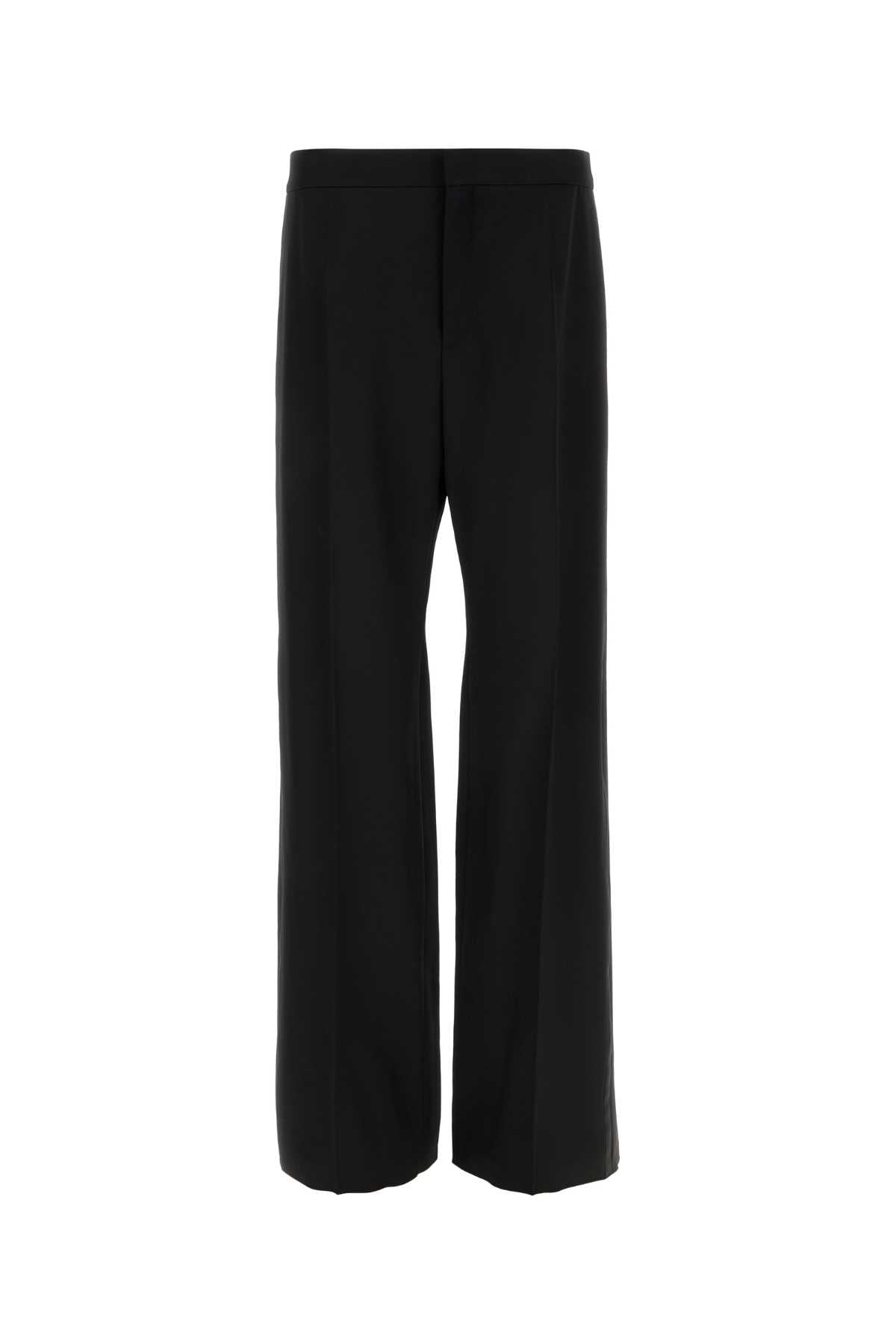 SAINT LAURENT Elegant Tuxedo Wool Pants - Large