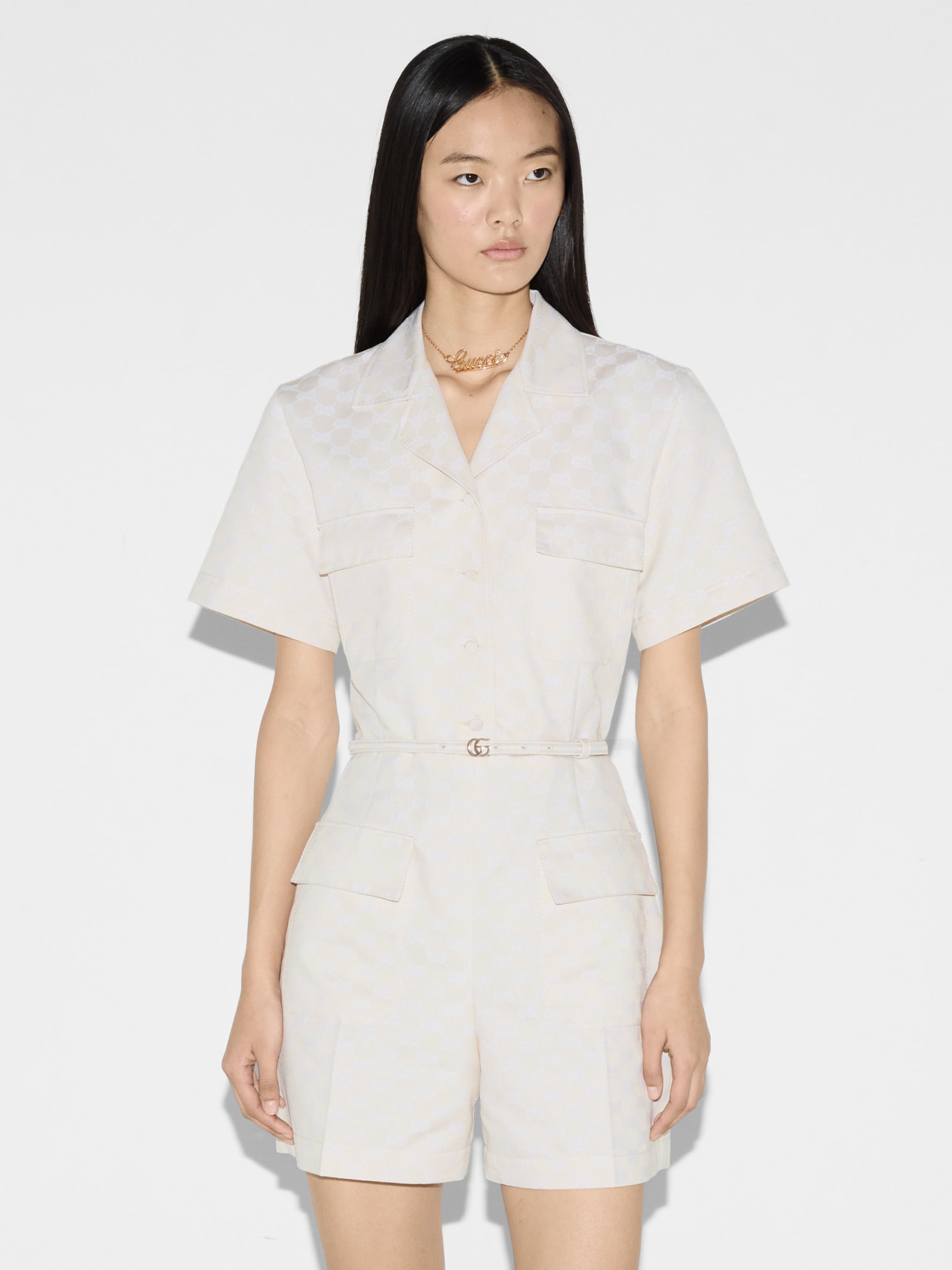GUCCI Jumpsuit with Detachable Belt - Size 38
