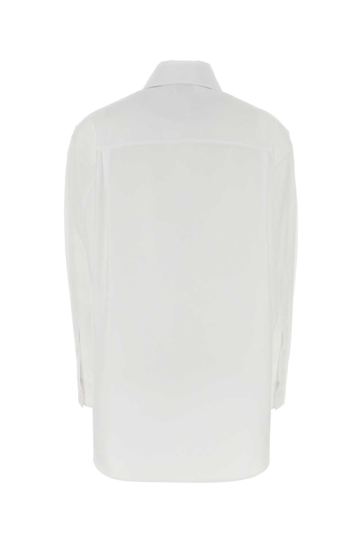 ALEXANDER MCQUEEN Poplin Shirt for Women - SS25 Collection