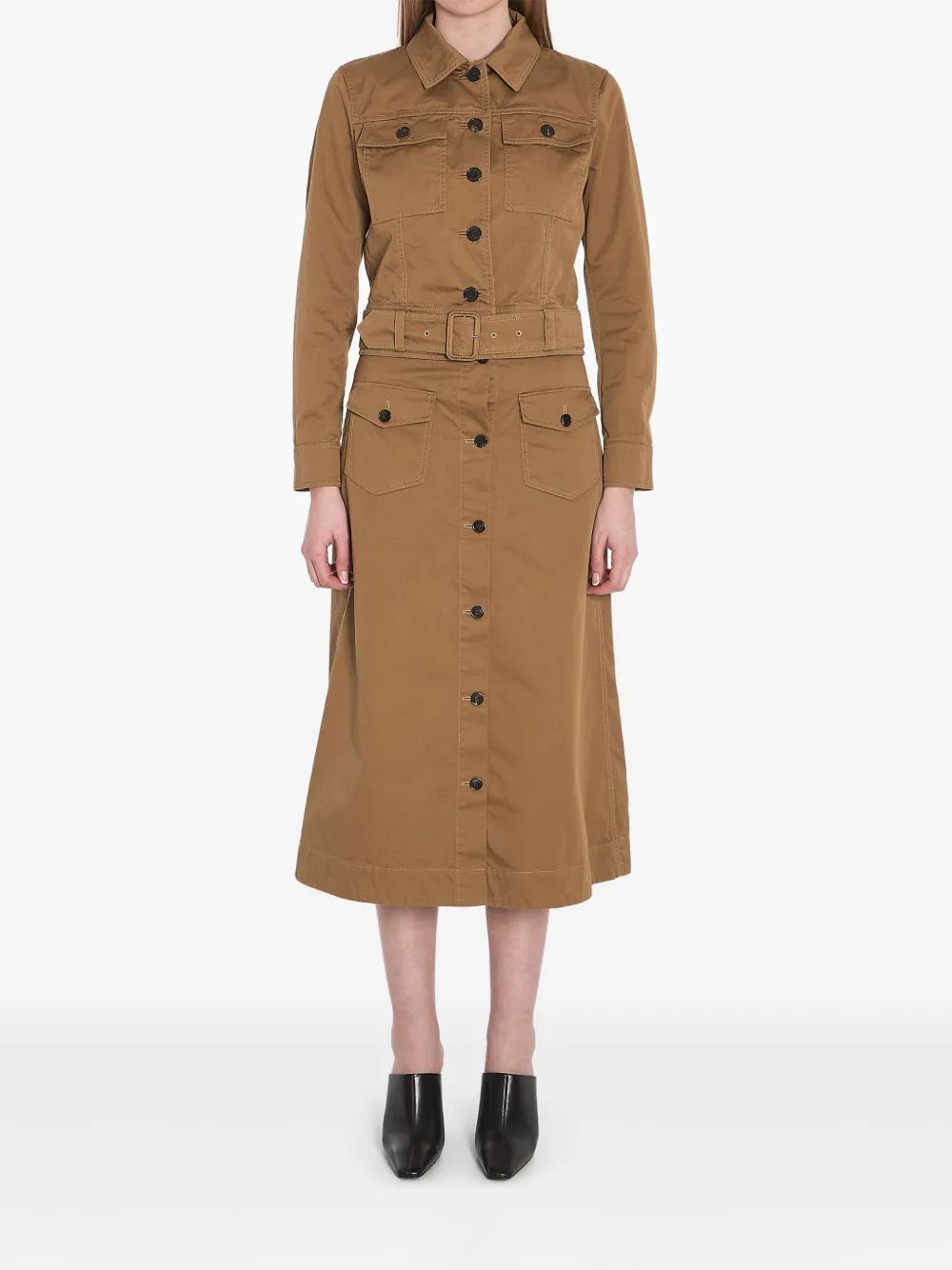 SAINT LAURENT Women's Mini Belted Jacket