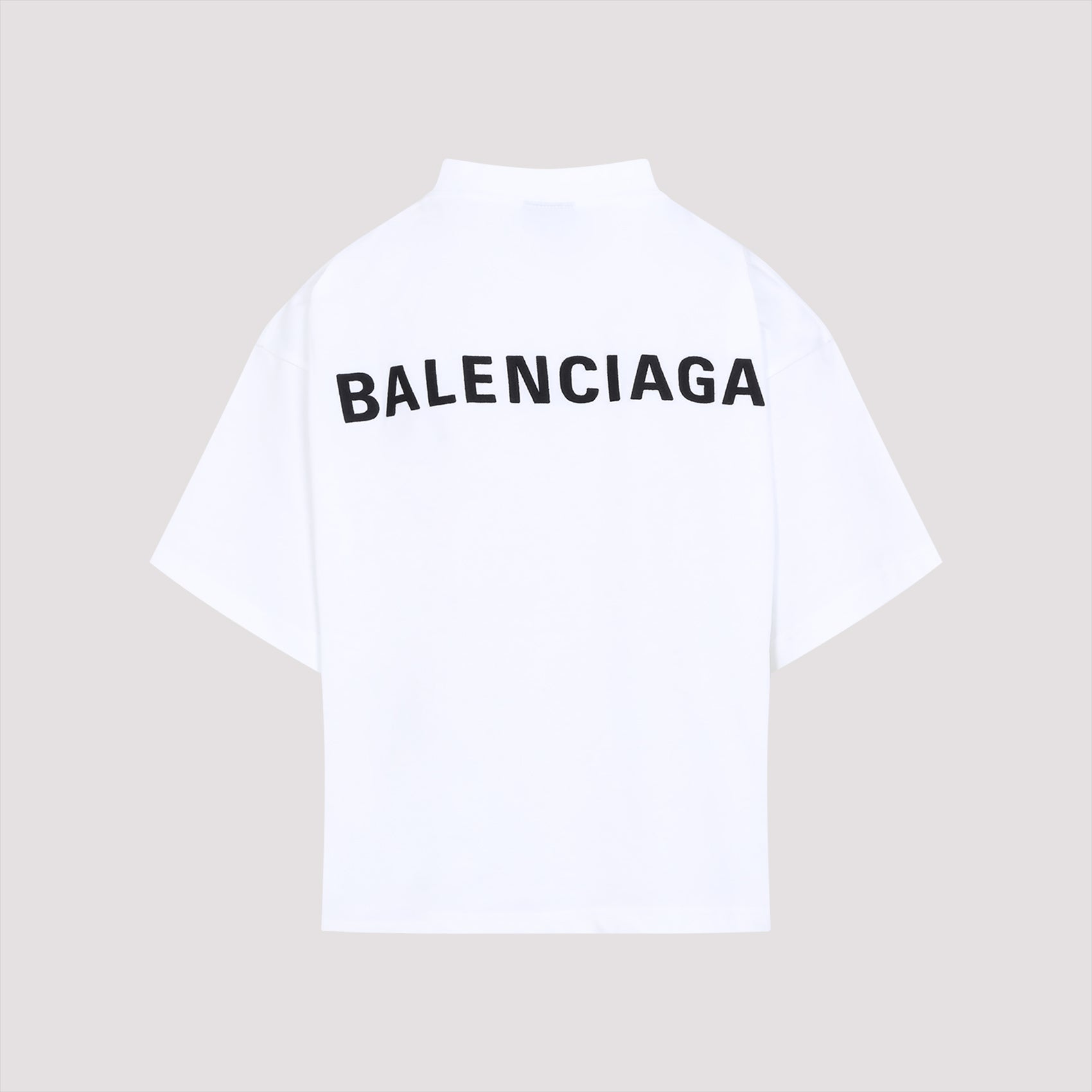 BALENCIAGA Cropped Logo T-Shirt for Women - SS25