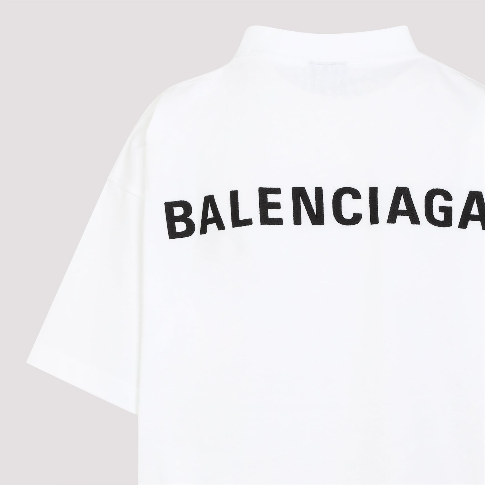 BALENCIAGA Cropped Logo T-Shirt for Women - SS25