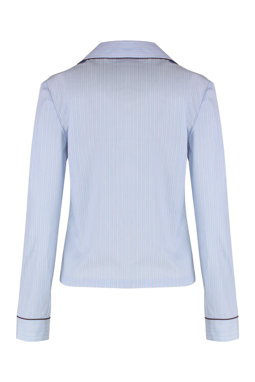 GUCCI Striped Cotton Mini Shirt