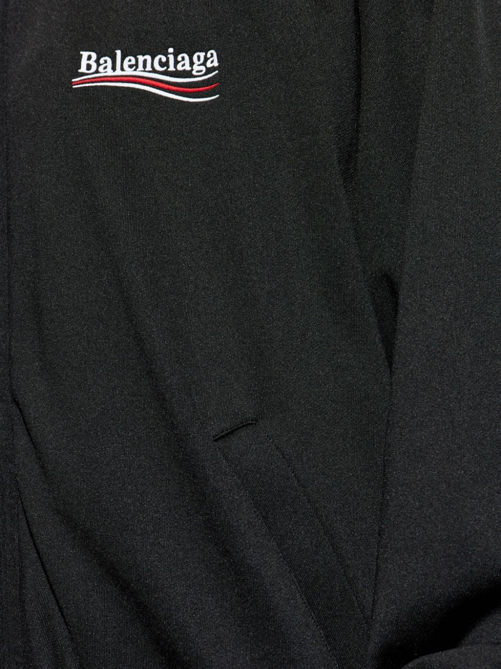 BALENCIAGA Political Campaign Zip Hoodie for Men