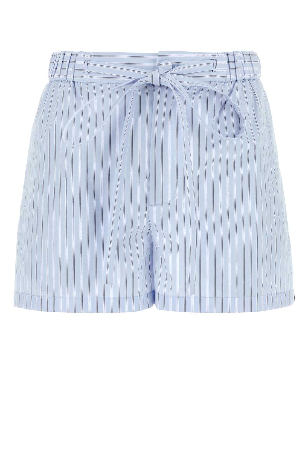 GUCCI Embroidered Mini Poplin Shorts for Women