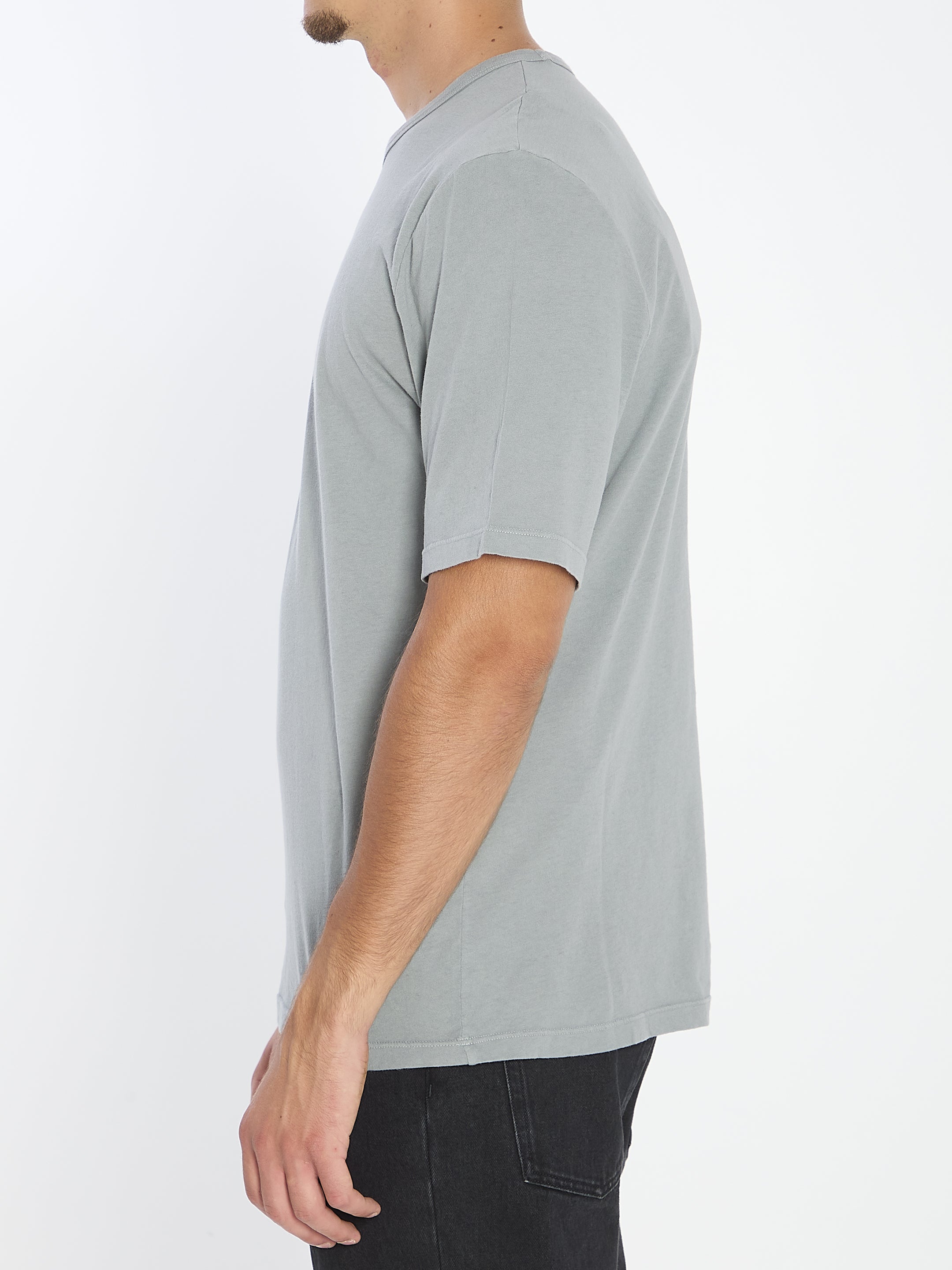 SAINT LAURENT Classic Men's Cotton T-Shirt