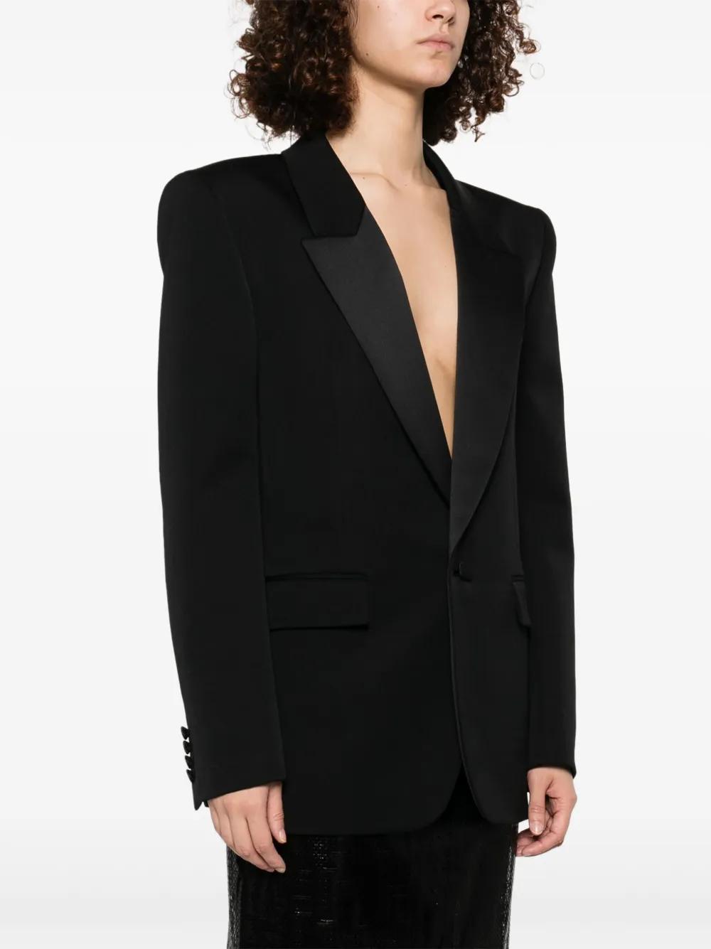 SAINT LAURENT Cotton Jacket for Women - SS25 Collection