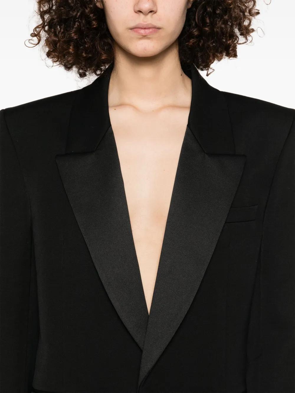 SAINT LAURENT Cotton Jacket for Women - SS25 Collection