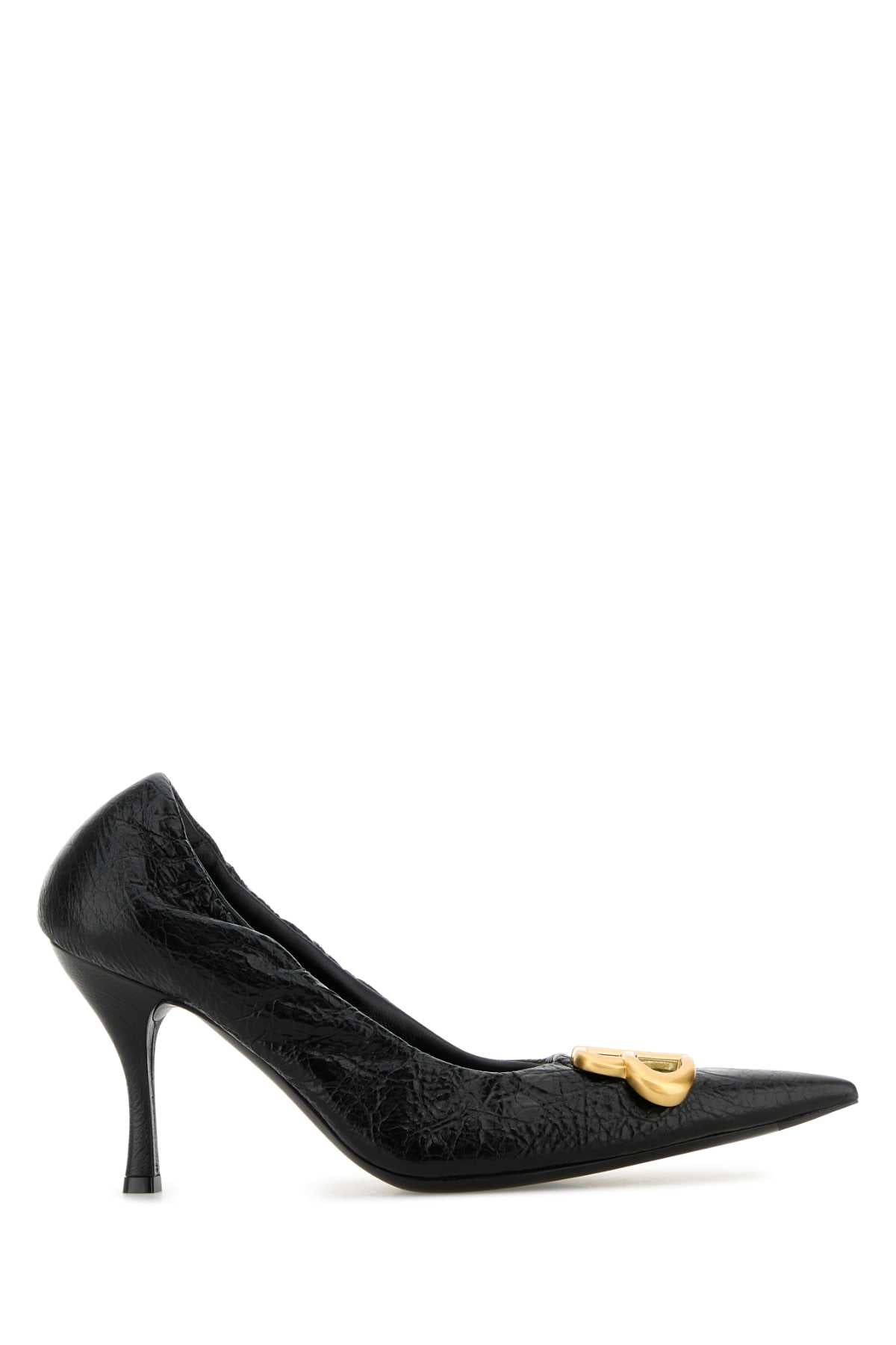 BALENCIAGA Women's Classic Leather Monaco Pumps