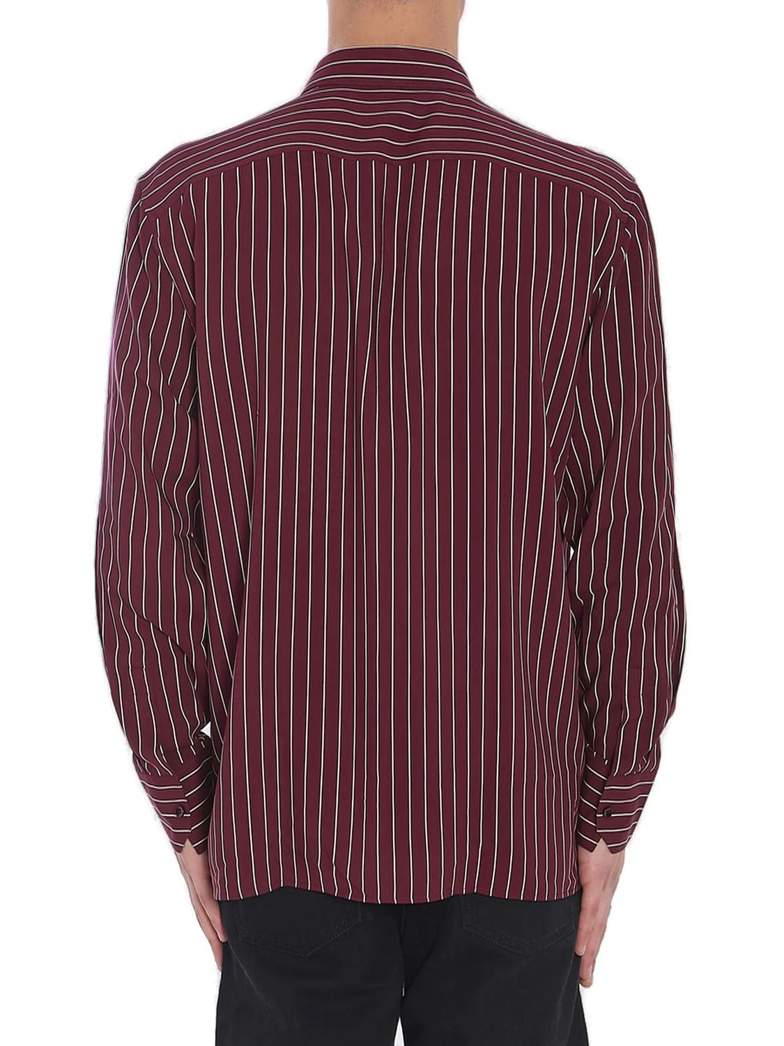 SAINT LAURENT Classic Men's Button-Up Shirt - SS25 Collection