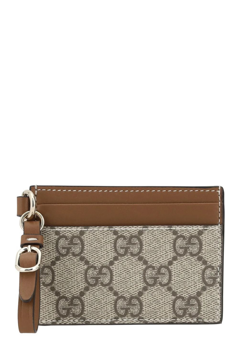 GUCCI Mini GG Emblem Card Holder