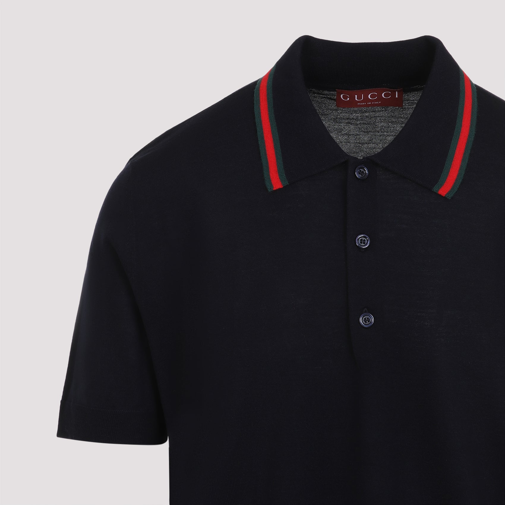 GUCCI Knit Polo for Men - SS25 Collection