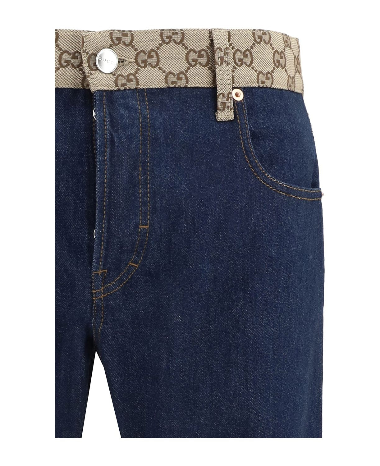 GUCCI Tapered Denim Pants - Size 32