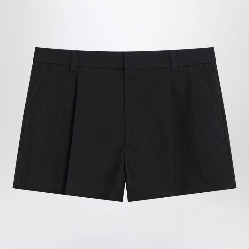 GUCCI Men's Mini Wool Twill Shorts