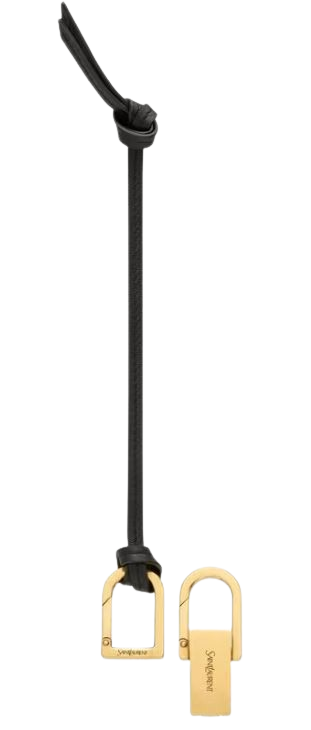 SAINT LAURENT Mini Leather Wallet for Men