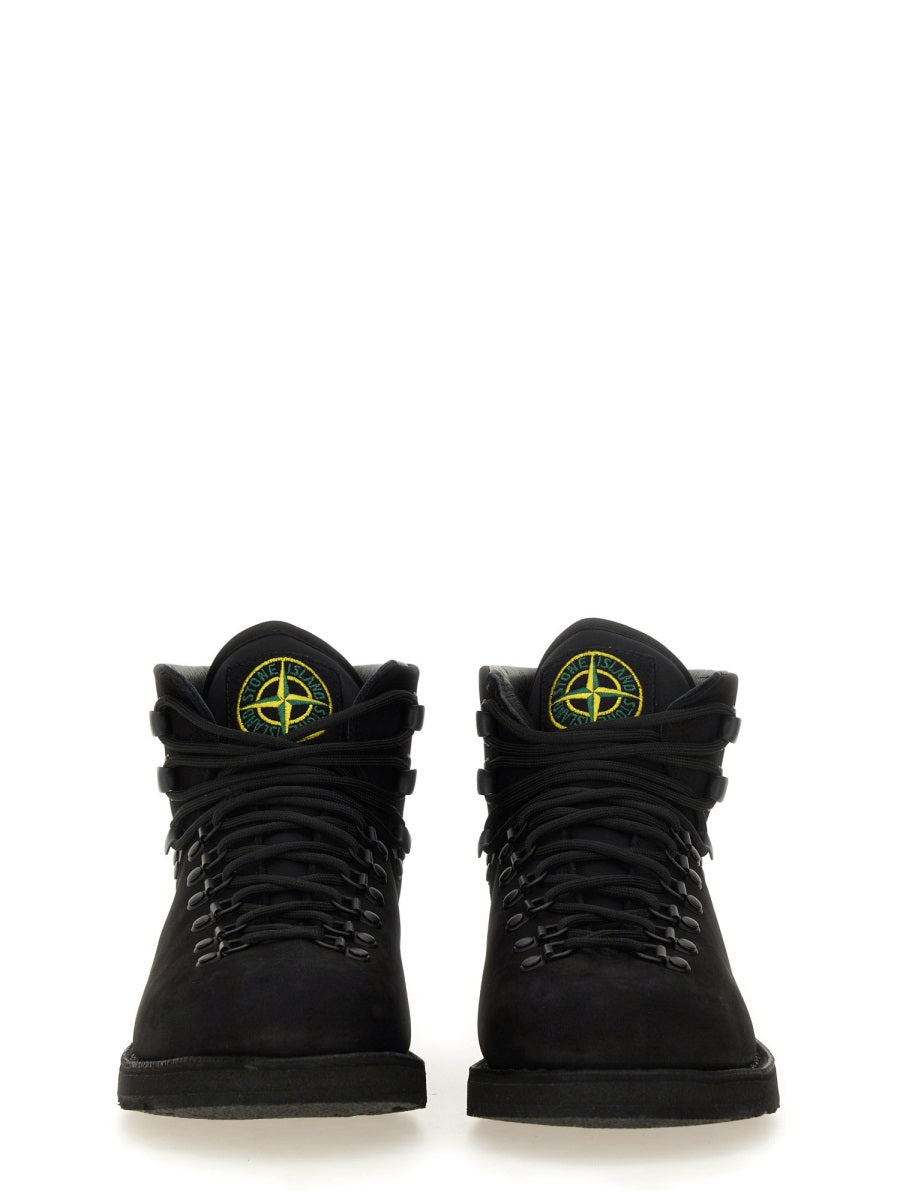 STONE ISLAND Suede Boot for Men - Fall/Winter 2024